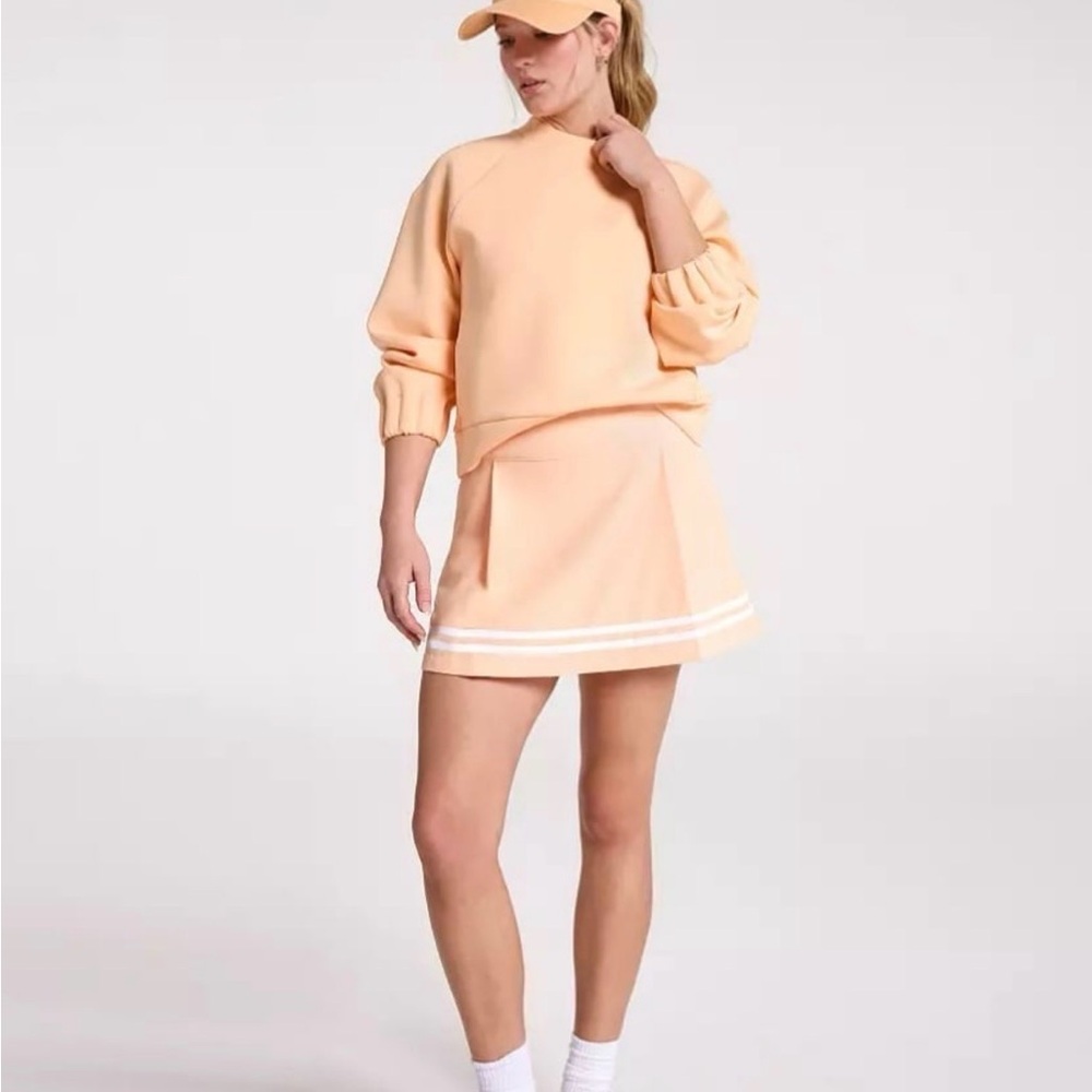 CALIA Women’s 15” Truelight Golf Skort – Peach Sherbet – Size 4 – NWT